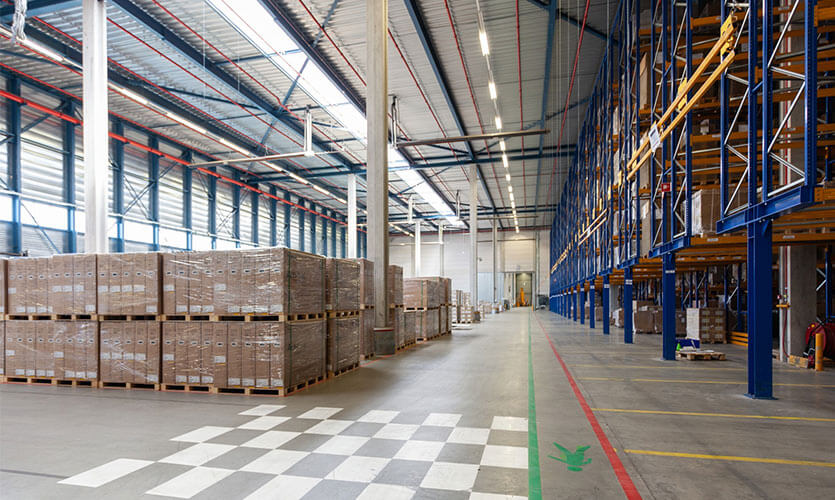 tradex wearhouse with stock